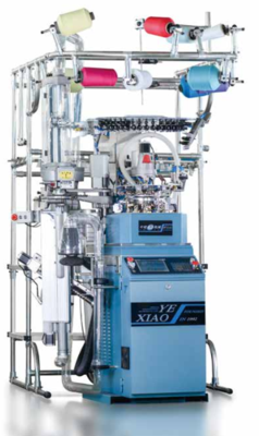 3.75"全自动智能织缝翻一体袜机