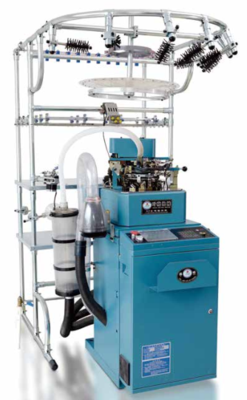 3.75"全电脑任意毛圈袜机